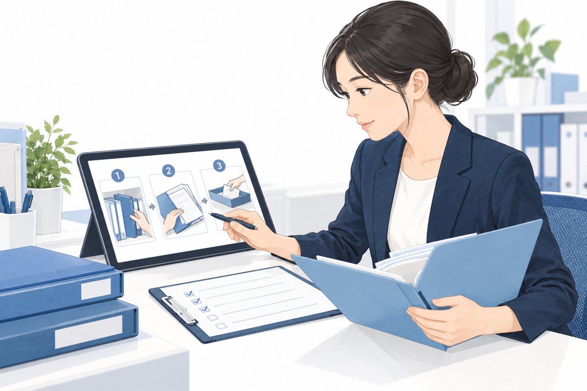 業務マニュアルの活用イメージ