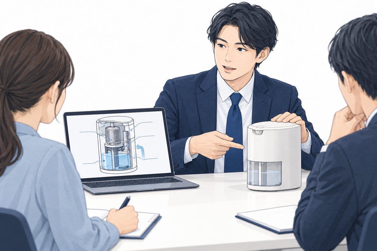 商品知識研修の活用イメージ