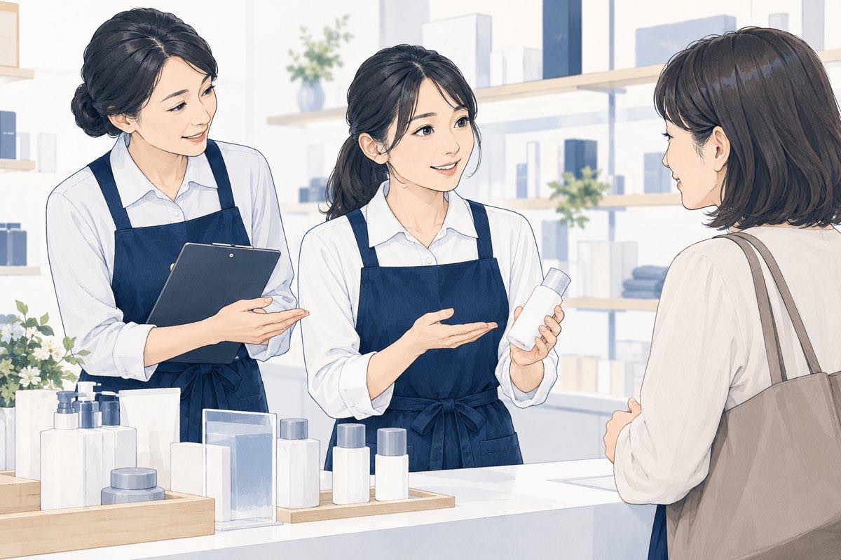 接客・販売研修の活用イメージ